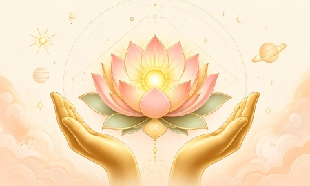 Advanced consultation spiritual lotus artwork